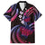 Hawaii Turtles Plumeria Family Matching Off The Shoulder Long Sleeve Dress and Hawaiian Shirt Sweet Gradient Polynesian Pattern