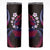 Hawaii Turtles Plumeria Skinny Tumbler Sweet Gradient Polynesian Pattern