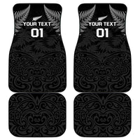 New Zealand 2024 Rugby Car Mats Silver Fern Aotearoa Kiwi