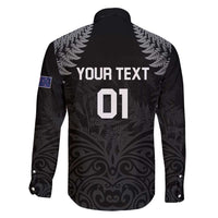 Custom New Zealand 2024 Rugby Family Matching Summer Maxi Dress and Hawaiian Shirt Silver Fern Aotearoa Kiwi LT01 - Polynesian Pride