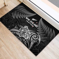 New Zealand 2024 Rugby Rubber Doormat Silver Fern Aotearoa Kiwi