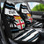 Fiji 2024 Rugby Car Seat Cover Fijian Tapa Pattern