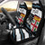 Fiji 2024 Rugby Car Seat Cover Fijian Tapa Pattern