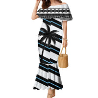 Custom Fiji 2024 Rugby Family Matching Mermaid Dress and Hawaiian Shirt Fijian Tapa Pattern