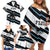 Custom Fiji 2024 Rugby Family Matching Off Shoulder Short Dress and Hawaiian Shirt Fijian Tapa Pattern