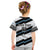 Custom Fiji 2024 Rugby Kid T Shirt Fijian Tapa Pattern