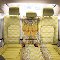 Hawaii Palaka Pikake Lokelani Plumeria Back Car Seat Cover Melemele Coquette Bow LT01 - Polynesian Pride