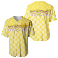 Hawaii Palaka Pikake Lokelani Plumeria Baseball Jersey Melemele Coquette Bow LT01 - Polynesian Pride