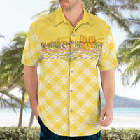 Hawaii Palaka Pikake Lokelani Plumeria Hawaiian Shirt Melemele Coquette Bow LT01 - Polynesian Pride