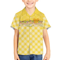 Hawaii Palaka Pikake Lokelani Plumeria Hawaiian Shirt Melemele Coquette Bow LT01 - Polynesian Pride