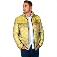 Hawaii Palaka Pikake Lokelani Plumeria Padded Jacket Melemele Coquette Bow LT01 - Polynesian Pride