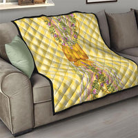 Hawaii Palaka Pikake Lokelani Plumeria Quilt Melemele Coquette Bow LT01 - Polynesian Pride