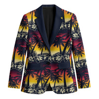 Hawaii Hibiscus Palm Tree Sunset Blazer Tropical Style LT01 Unisex Multicolor - Polynesian Pride