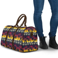 Hawaii Hibiscus Palm Tree Sunset Travel Bag Tropical Style - Polynesian Pride