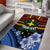 Personalised Vanuatu Tafea Province Area Rug Unique Tropical Tribal Pattern