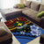 Personalised Vanuatu Tafea Province Area Rug Unique Tropical Tribal Pattern