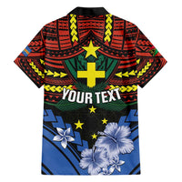Personalised Vanuatu Tafea Province Family Matching Short Sleeve Bodycon Dress and Hawaiian Shirt Unique Tropical Tribal Pattern