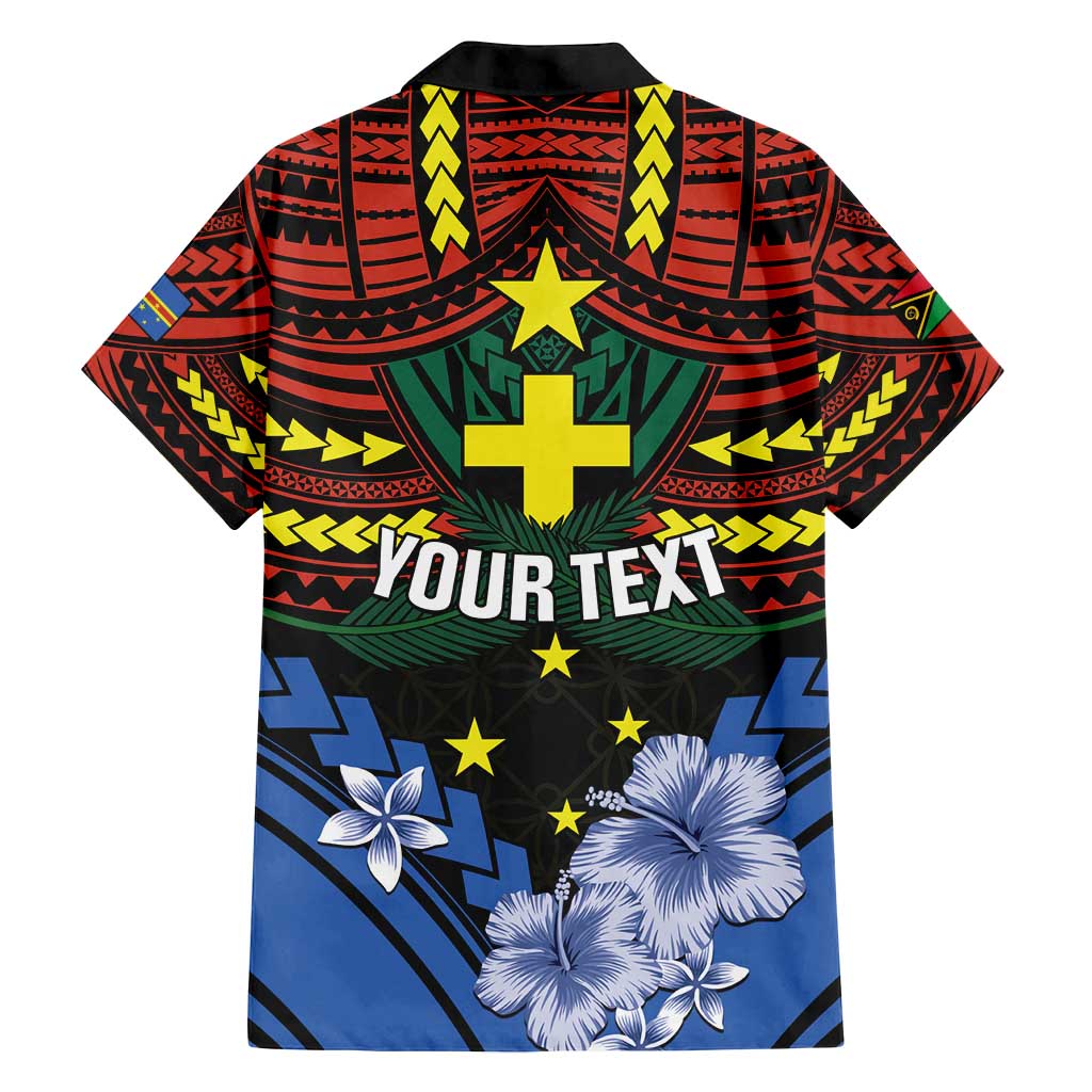 Personalised Vanuatu Tafea Province Family Matching Summer Maxi Dress and Hawaiian Shirt Unique Tropical Tribal Pattern