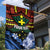 Personalised Vanuatu Tafea Province Garden Flag Unique Tropical Tribal Pattern