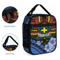Personalised Vanuatu Tafea Province Lunch Bag Unique Tropical Tribal Pattern LT01 - Polynesian Pride