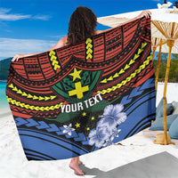 Personalised Vanuatu Tafea Province Sarong Unique Tropical Tribal Pattern LT01 One Size 44 x 66 inches Colorful - Polynesian Pride