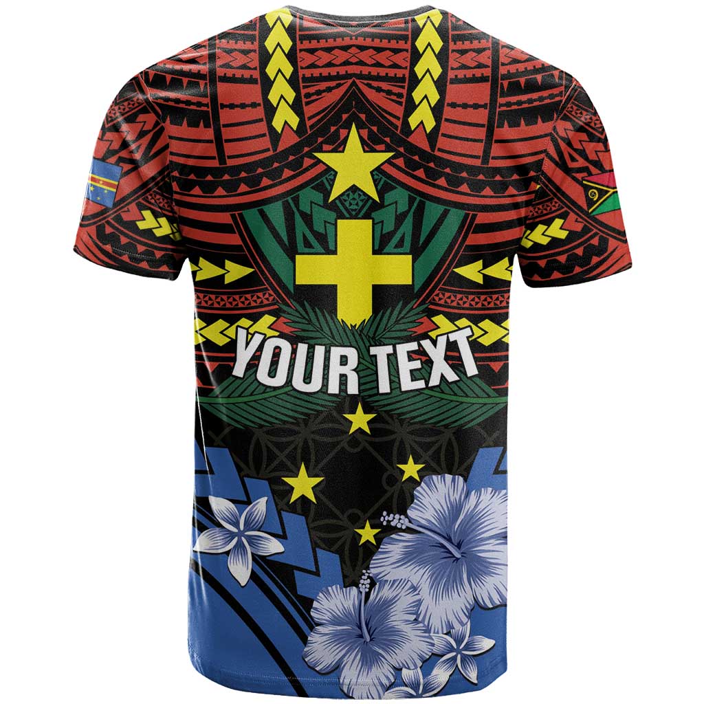 Personalised Vanuatu Tafea Province T Shirt Unique Tropical Tribal Pattern LT01 - Polynesian Pride