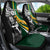 New Zealand and South Africa Rugby Car Seat Cover Silver Fern Protea Pattern World Cup 2023 LT01 - Polynesian Pride