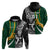 Custom New Zealand and South Africa Rugby Hoodie Silver Fern Protea Pattern World Cup 2023 LT01 - Polynesian Pride