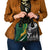 New Zealand and South Africa Rugby Shoulder Handbag Silver Fern Protea Pattern World Cup 2023 LT01 - Polynesian Pride