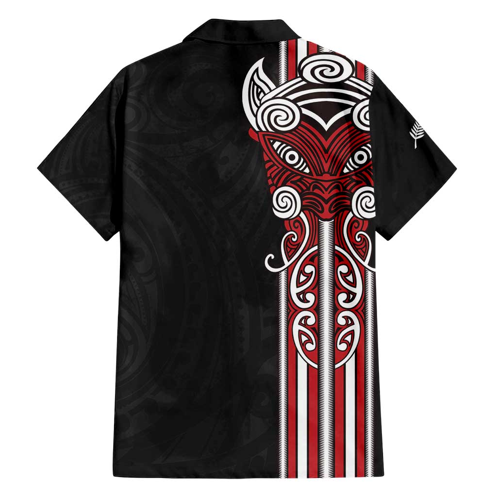Toitu Te Reo Maori Toitu Te Whenua Toitu Te Tiriti Family Matching Off Shoulder Short Dress and Hawaiian Shirt Maori Warrior New Zealand LT01 - Polynesian Pride