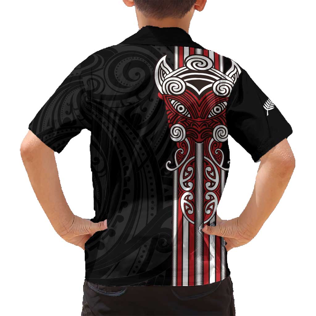 Toitu Te Reo Maori Toitu Te Whenua Toitu Te Tiriti Family Matching Summer Maxi Dress and Hawaiian Shirt Maori Warrior New Zealand LT01 - Polynesian Pride