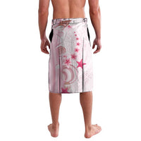 Pink Plumeria Sea Shell Lavalava Starfish Polynesian Pattern - Polynesian Pride