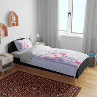 Purple Plumeria Sea Shell Bedding Set Starfish Polynesian Pattern LT01 - Polynesian Pride