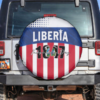 Liberia 1847 Spare Tire Cover Happy Independence Day