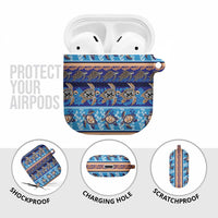 Hawaii Turtles Pattern Special Blue AirPods Case - Polynesian Pride