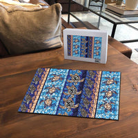 Hawaii Turtles Pattern Special Blue Puzzle LT01 - Polynesian Pride
