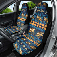 Hawaii Turtles Starfish Unique Pattern Car Seat Cover - Polynesian Pride