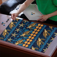 Hawaii Turtles Starfish Unique Pattern Puzzle - Polynesian Pride