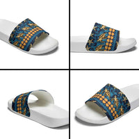 Hawaii Turtles Starfish Unique Pattern Slide Sandals LT01 - Polynesian Pride