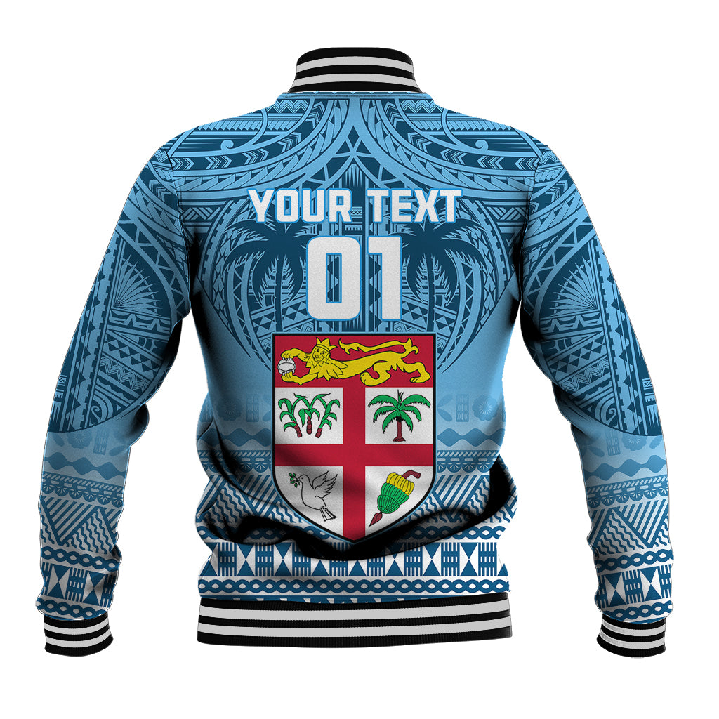 Custom Fiji Rugby Baseball Jacket Fijian Go 2023 World Cup LT01 - Polynesian Pride