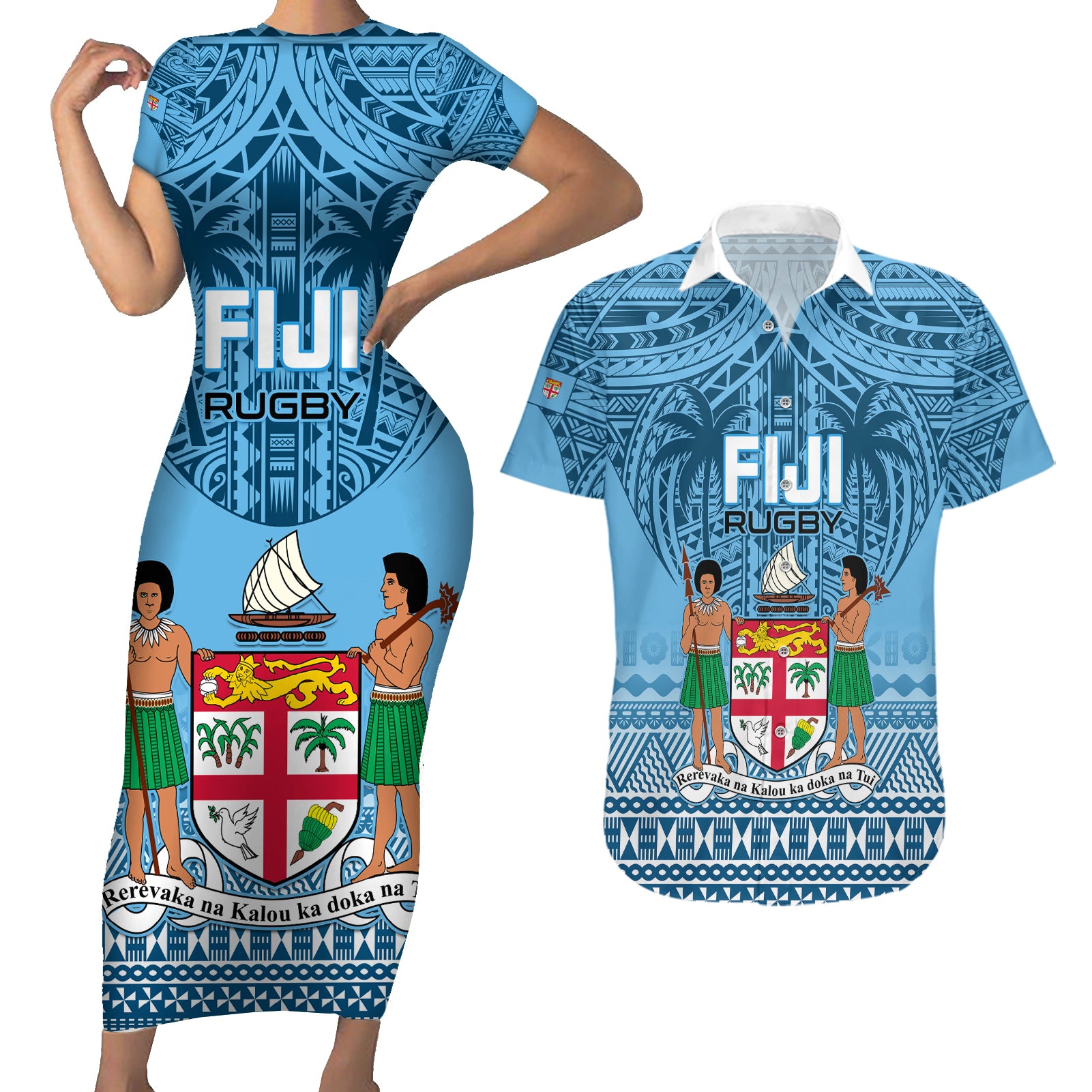 custom-fiji-rugby-couples-matching-short-sleeve-bodycon-dress-and-hawaiian-shirt-fijian-go-2023-world-cup