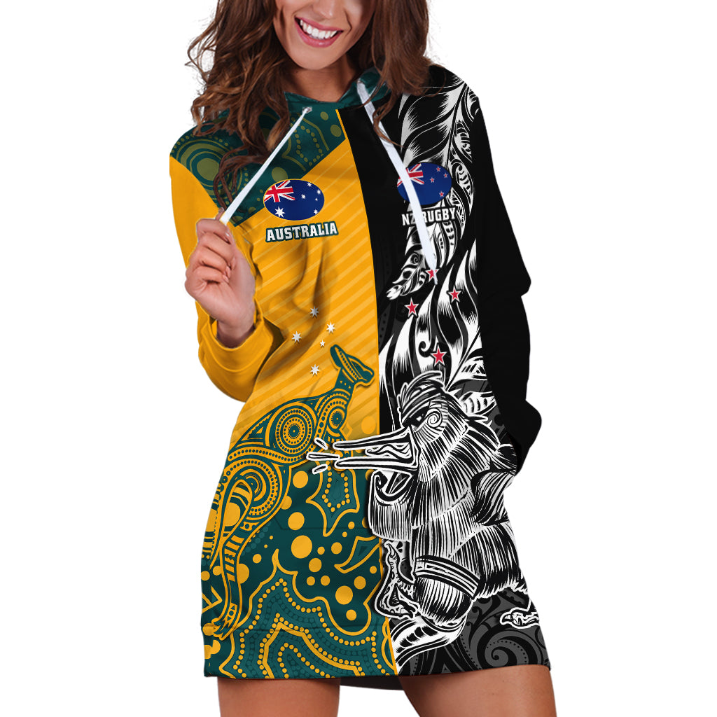 custom-new-zealand-and-ausrtralia-rugby-hoodie-dress-wallabies-kiwi-silver-fern-2023-world-cup