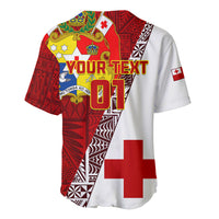Custom Tonga Rugby Baseball Jersey Tongan Go 2023 World Cup LT01 - Polynesian Pride