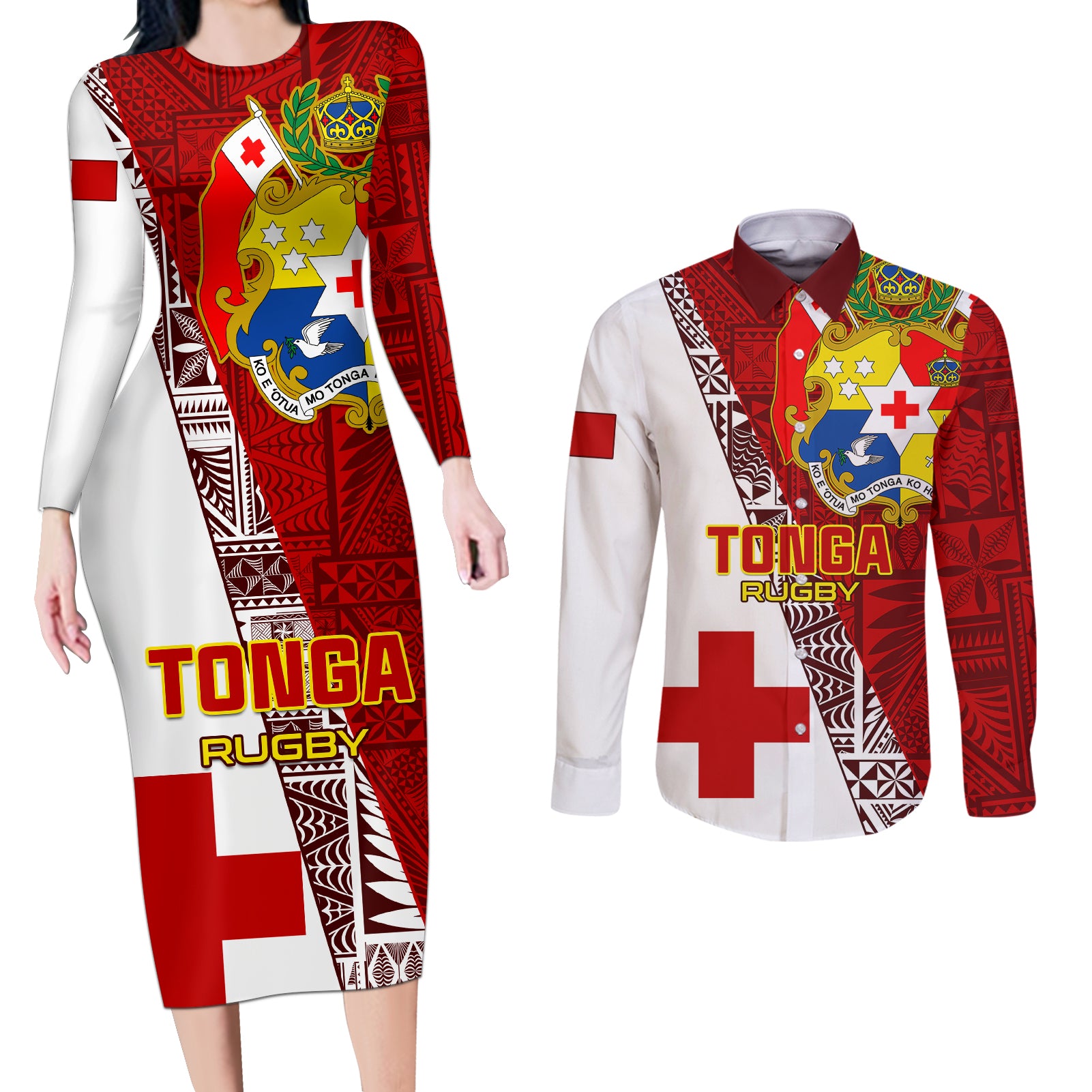 custom-tonga-rugby-couples-matching-long-sleeve-bodycon-dress-and-long-sleeve-button-shirts-tongan-go-2023-world-cup