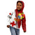 Custom Tonga Rugby Kid Hoodie Tongan Go 2023 World Cup LT01 - Polynesian Pride