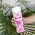 Personalised Pink Out Skinny Tumbler Breast Cancer Awareness Polynesian Pattern White Version