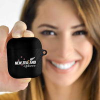 Football New Zealand AirPods Case Aotearoa United Black Version LT01 - Polynesian Pride