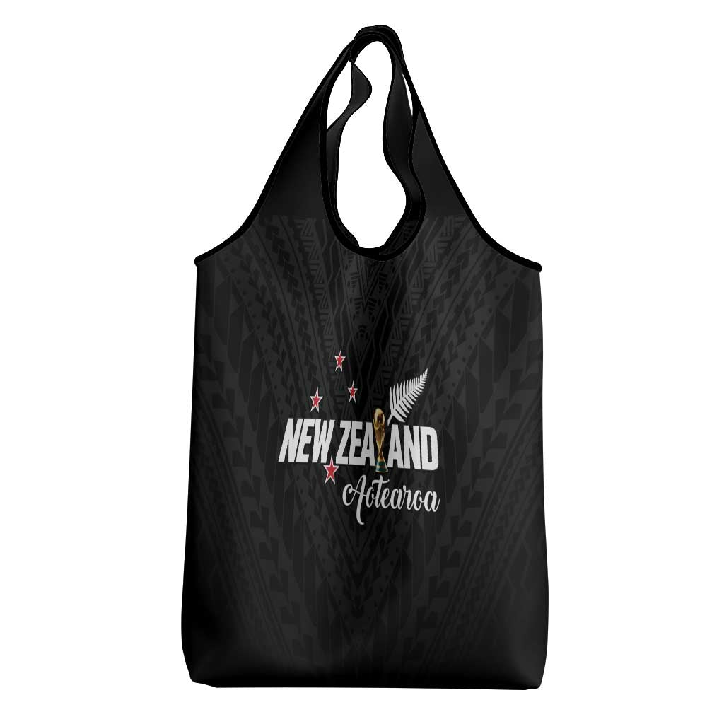 Football New Zealand Grocery Bag Aotearoa United Black Version LT01 - Polynesian Pride
