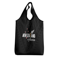 Football New Zealand Grocery Bag Aotearoa United Black Version LT01 - Polynesian Pride