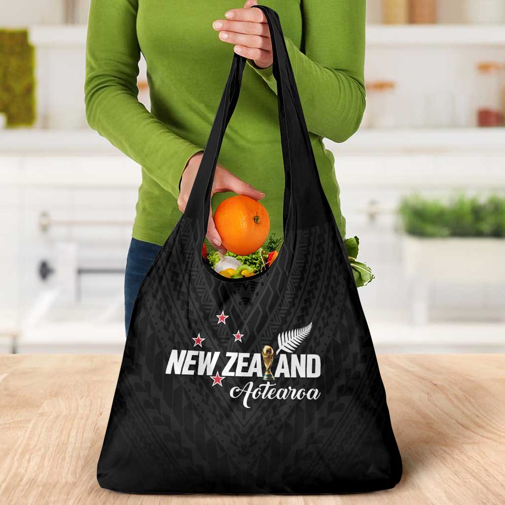 Football New Zealand Grocery Bag Aotearoa United Black Version LT01 - Polynesian Pride